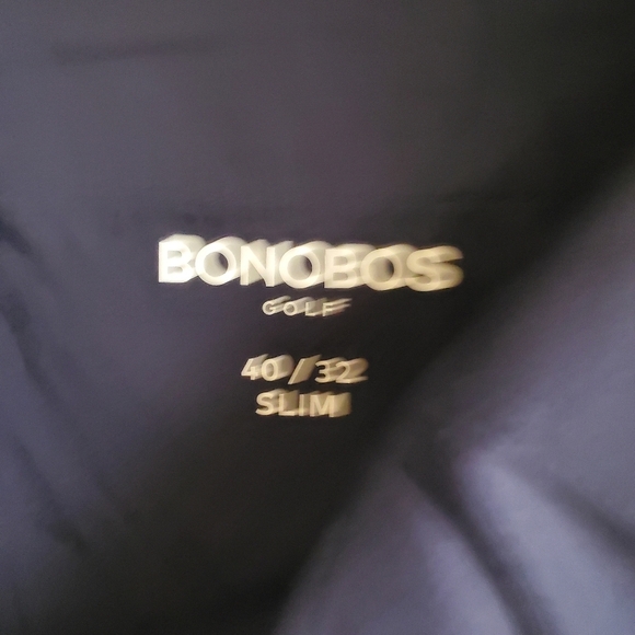 Bonobos Golf Mens 40x32 Slim Blue Houndstooth Tailored Flat Front Golf Pants - Picture 9 of 9